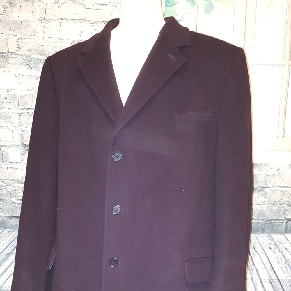 Charles Tyrwhitt Wool Cashmere Top Coat 48 R